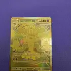 ( تم البيع )Pok mon Lucario Mega EX Gold (نادرة جدا )