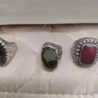 خواتم فضه باحجار كريمه