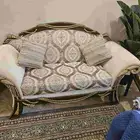 كنب خمسة قطع بيج