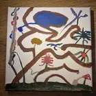 لوحه فنيه رسم يدوي