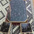 طاولة خدمه ارديه فايبر وليس رخام نضيفه