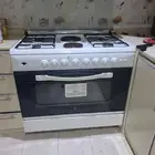 فرن غاز وكهرباء
