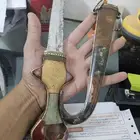 تحفة من العقيق و البرونز صناعة يدوية تراثي