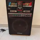 مسجل كاست وكترج ياباني شغل كهرباء 110