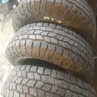 كفرات كوبر امريكي خوات الجديد مقاس 16 نضيفه مره خاليه من الع
