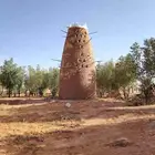 أبراج حمام من الطين