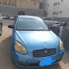 هونداي اكسنت 2009مجدد مفحوص داخليه بيج شاشه قير عايدي زجاج