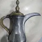 دلة حساوية قديمة ارتفاعها 15 بدون الغطاء نحاس احمر