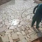 ارضيات مع مواد و بدون مواد تر يب