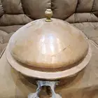 صينيه بغطاء انتيك نحاس شعل يدوي