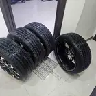 عدد 4 جنط كامل للبيع