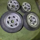 جنوط مقاس 16 جيب نيسان أصلي وكاله