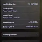 للبيع Apple Watch Ultra 2   تيتانيوم 49mm