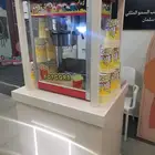 الة غزل البنات  الفشار  ذرة  بانكيك ايس كريم  للمناسبات