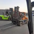 لتأجير الرافعة الشوكيه والاكرينات وسيزر لفت بجميع انواعها