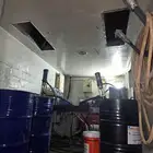 عزل فوم حراري ومائي اسطح وحمامات مستودعات شينكو ضمان عشر سنو