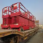 سيزرلفت 8متر 10متر 12متر سيزر لفت روافع شوكية للايجار