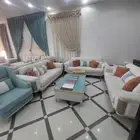 طقم كنب امريكي تصفيه لأقل سعر 3كنبات وكرسيين