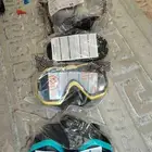 نظارات سباحه الواحده 50 ريال ومنفاخ كور دراجه لاسلكي شحن ب50