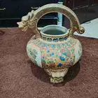 قطعه ديكور من الخزف على الطراز الصيني