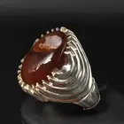 خاتم عقيق يماني كرزي مصور