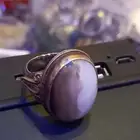 خاتم فضه عقيق مصور