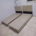 سرير حديد دولاب