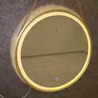 مرايه دائريه بإضاءه مقاس 60سم