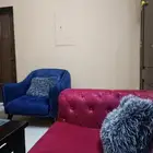 كنب للبيع 4 قطع كرسيين وكنبتين بحاله جيده