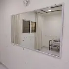 مرايه 100سم في 180 سم نظيفه جدا