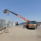 كرين 7 طن ارتفاع 21 متر للإجار