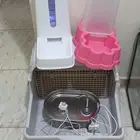 لتر بوكس نص اوتوماتيكي مع ماكينة مويا مع حساس و حافظتين طعا