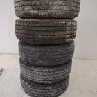 كفرات نيكسون الكوري الأصلي مقاس 275.70.18 6كفرات طقم