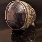 خاتم ياقوت نجمي طبيعي