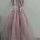 فستان وردي