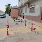 حاجز مواقف هيدروليك