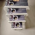 طاولات تقديم جديده بكرتونها