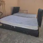 سريرين مع مراتب الواحد ب 20 ريال  سبب البيع ما احتاجهم