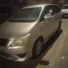 للبيع سياره انوفا 2014 قير اتومتيك السياره ماشاء الله تبارك