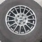4 جنوط برايد مع كفرات حجرية مقاس 258 70 17