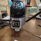 كاميرا طاقه شمسيه 2عدسه تعمل بي شريحه 4G