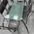 طاوله الطعام مع 6 خدمات