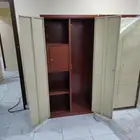 سرير حديد نفر واحد دولاب حديد بابين