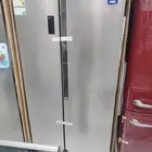 ثلاجه هاس دولاب 18 قدم استيل حجم كبير وكيل شركة العيسي