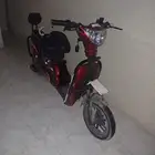 سكوتر بطارية شحن استعمال 3 شهور يشتغل بالسويج