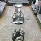 طاولات ضيوف كبيرة و صغيرتين مستعمل نظيف