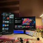 شاشتين للبيع سامسونج تحت الضمان G3 وشاشة DELL