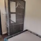 سرير نفر دولاب حديد دولاب