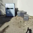 اثاث مكتبي خزنات حديد مستعمله عدد 6 سكراب