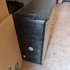 كمبيوتر مكتبي PC مع شاشه مع طابعة hp وطابعتين كانون